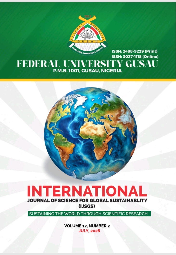 					View Vol. 12 No. 2 (2026): INTERNATIONAL JOURNAL OF SCIENCE FOR GLOBAL SUSTAINABILITY
				
